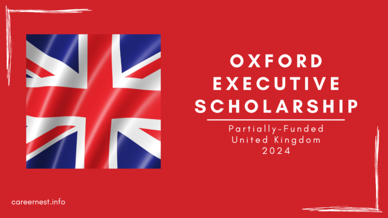 Partially-Funded | Oxford Executive Scholarship For Women | United Kingdom | 2023