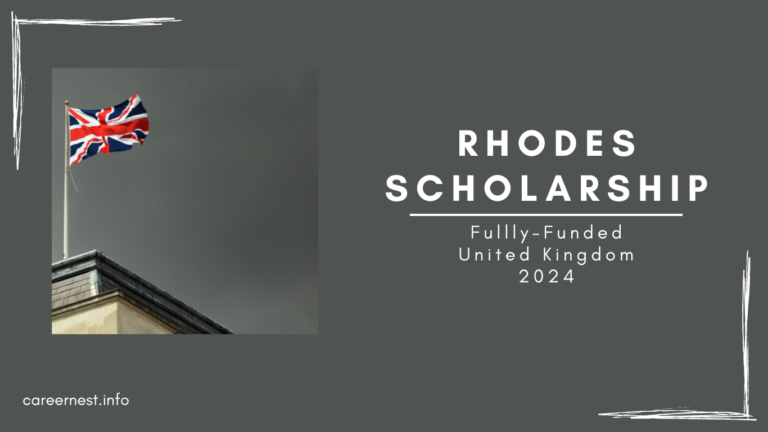 Fully-Funded | Rhodes Scholarship | United Kingdom | 2024